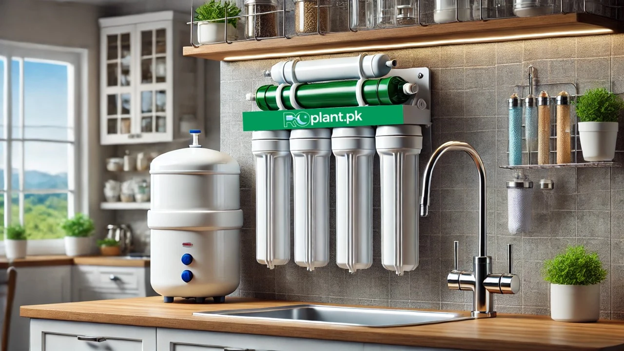 Upgrade Your Kitchen with a RO Water Filter Reverse osmosis water filtration system in a modern kitchen.